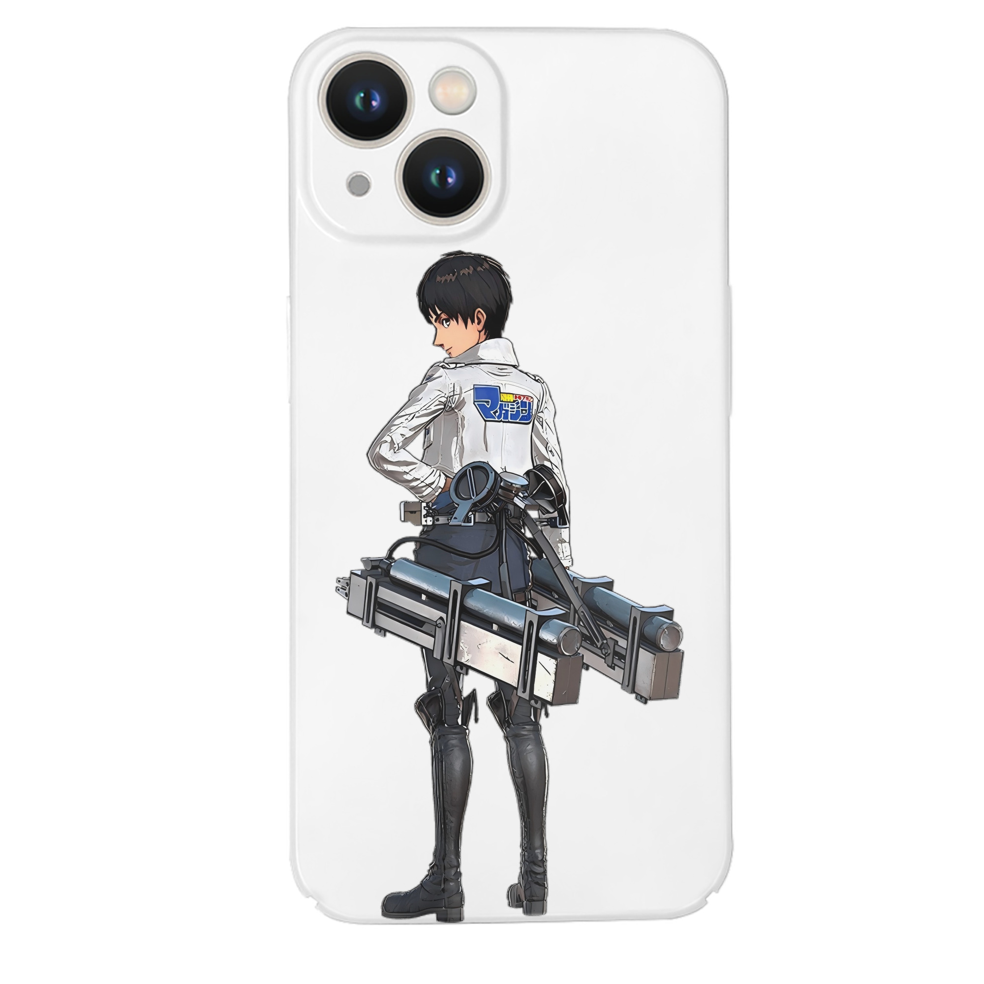 （画像用） 進撃の巨人 エレン･イェーガー Attack on Titan Eren Jäger 【iPhone 14シリーズ対応】ハードケース