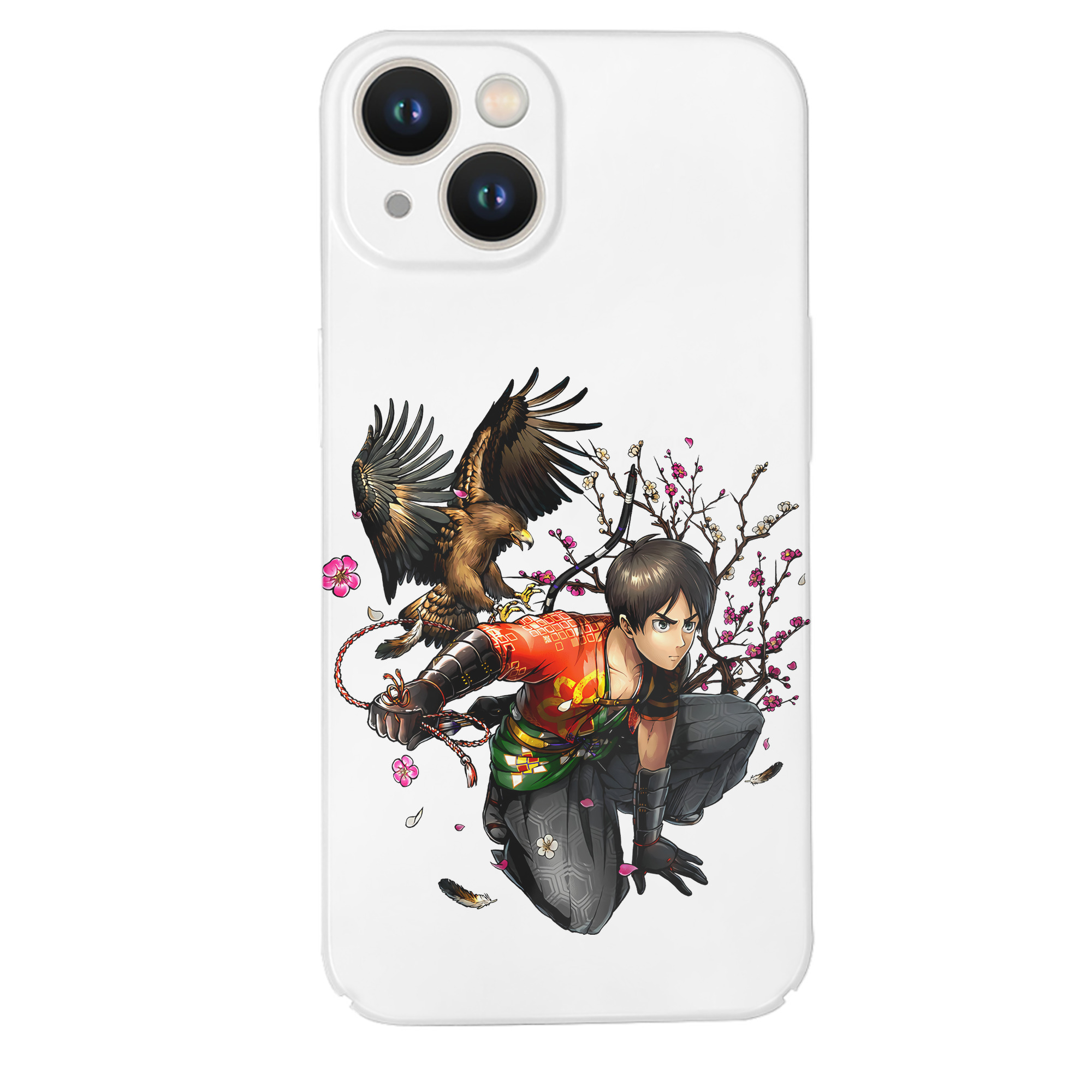 （画像用） 進撃の巨人 エレン･イェーガー Attack on Titan Eren Jäger 【iPhone 14シリーズ対応】ハードケース