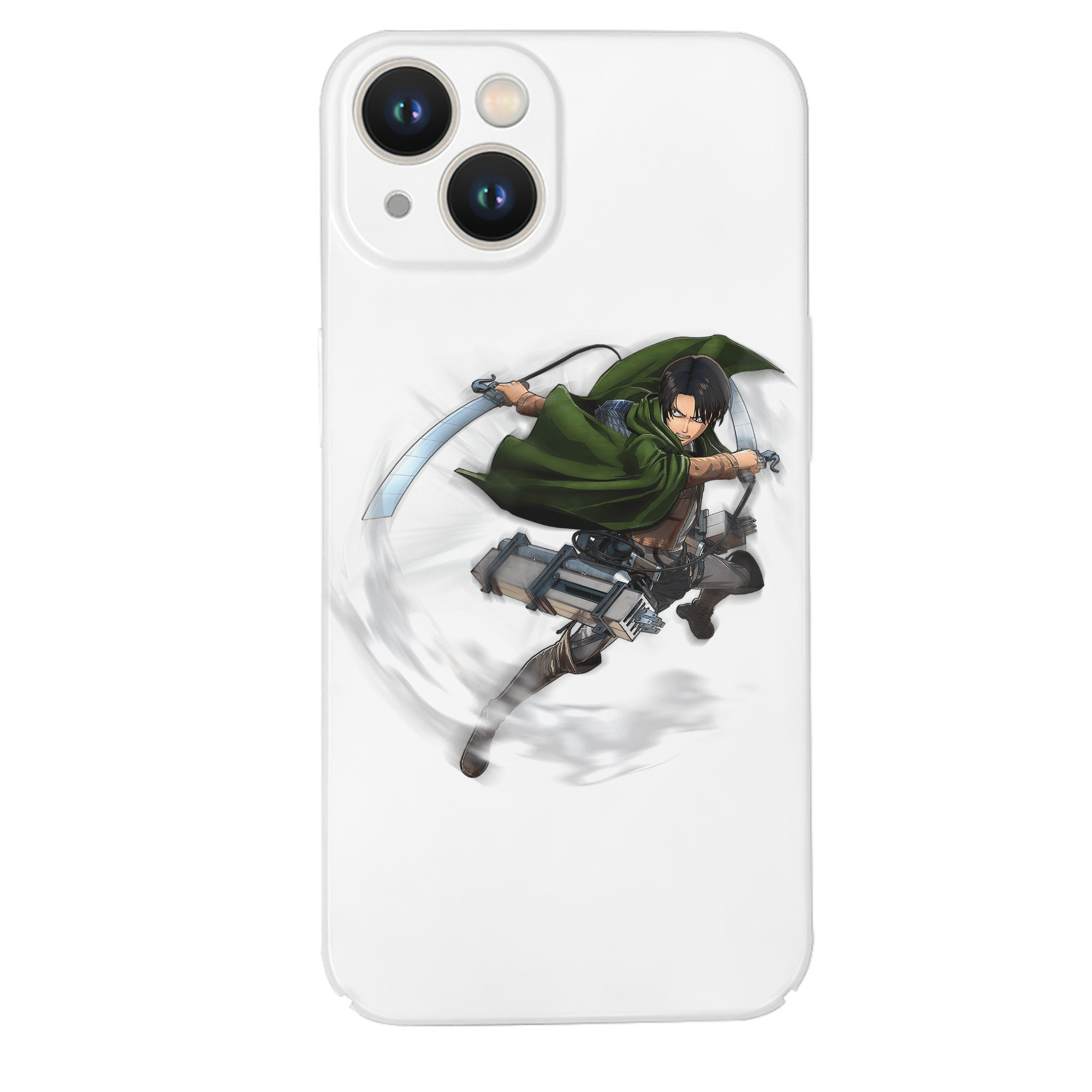 （画像用） 進撃の巨人 リヴァイ·アッカーマン Attack on Titan Levi Ackerman 【iPhone 14シリーズ対応】ハードケース