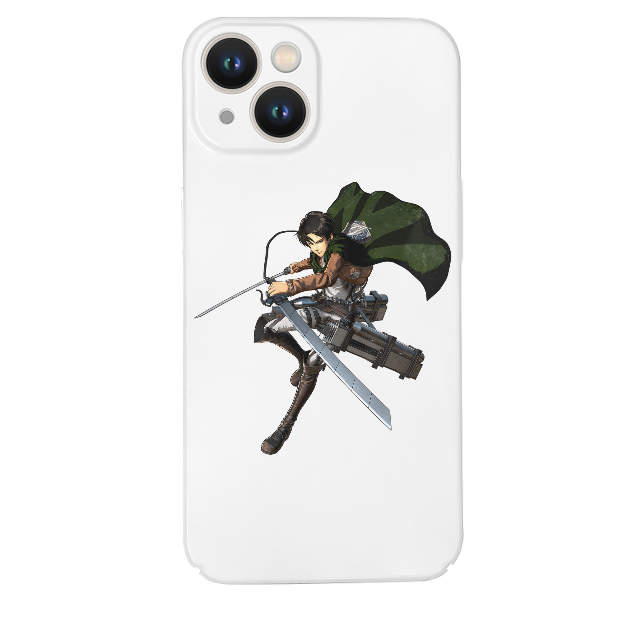 （画像用） 進撃の巨人 リヴァイ·アッカーマン Attack on Titan Levi Ackerman 【iPhone 14シリーズ対応】ハードケース
