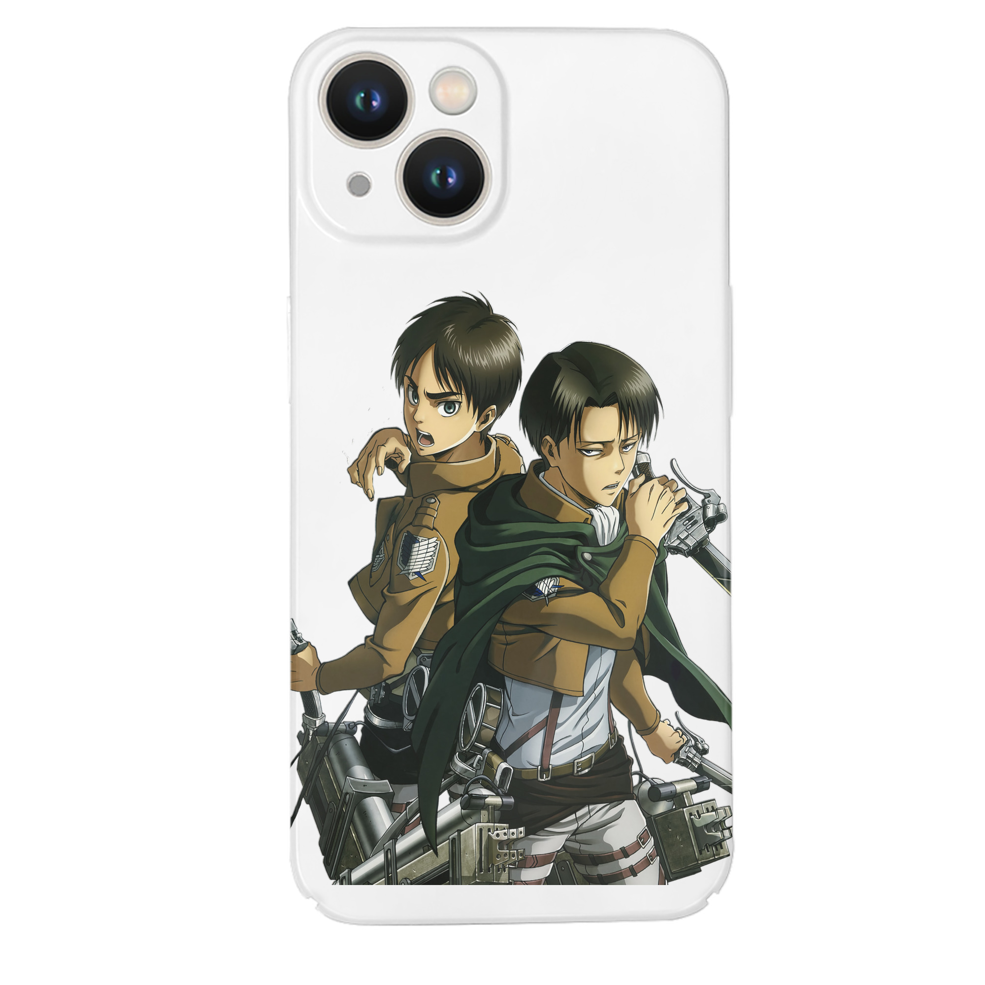 （画像用） 進撃の巨人 リヴァイ·アッカーマン Attack on Titan Levi Ackerman 【iPhone 14シリーズ対応】ハードケース