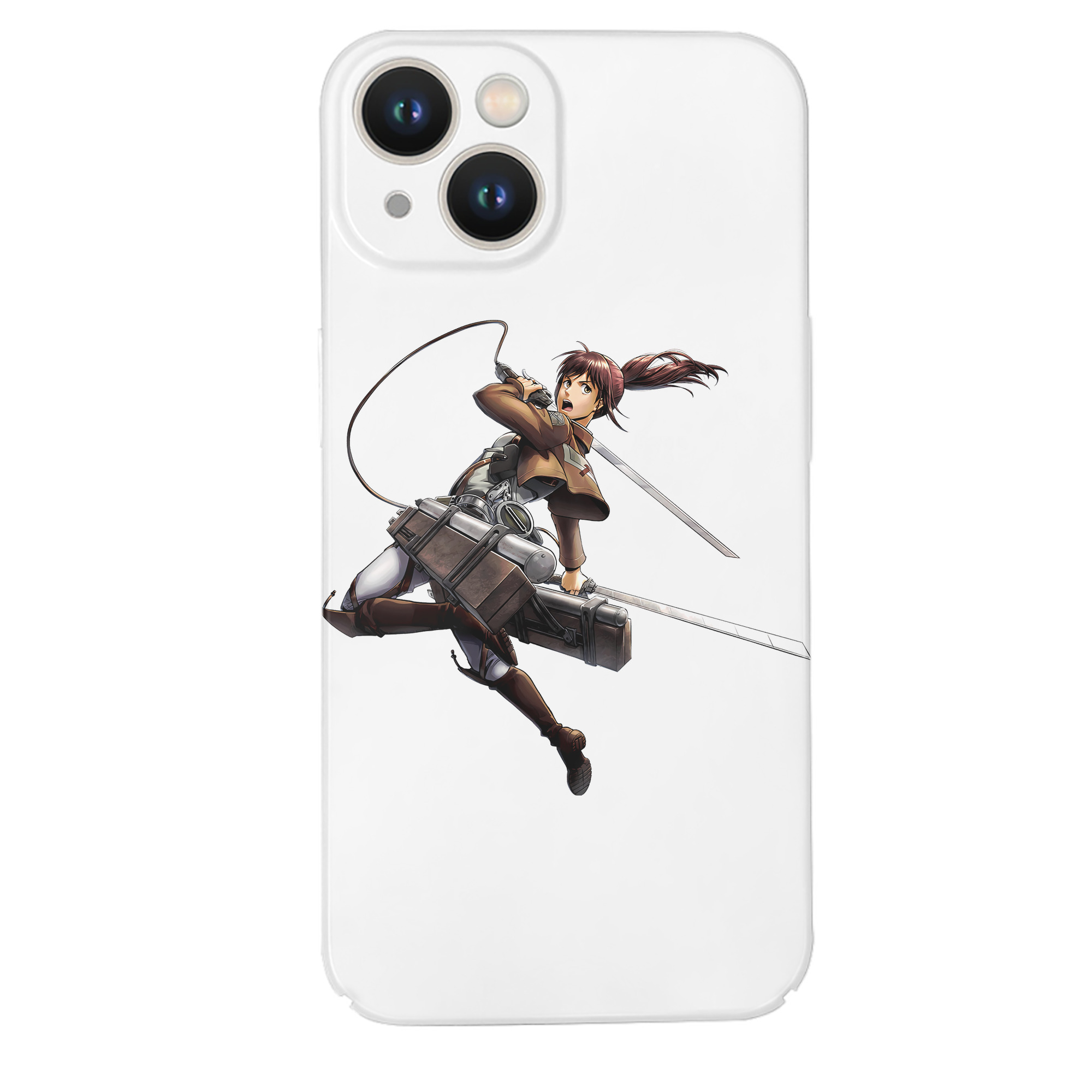 （画像用） 進撃の巨人 サシャ·ブラウス Attack on Titan Sasha Blaus 【iPhone 14シリーズ対応】ハードケース