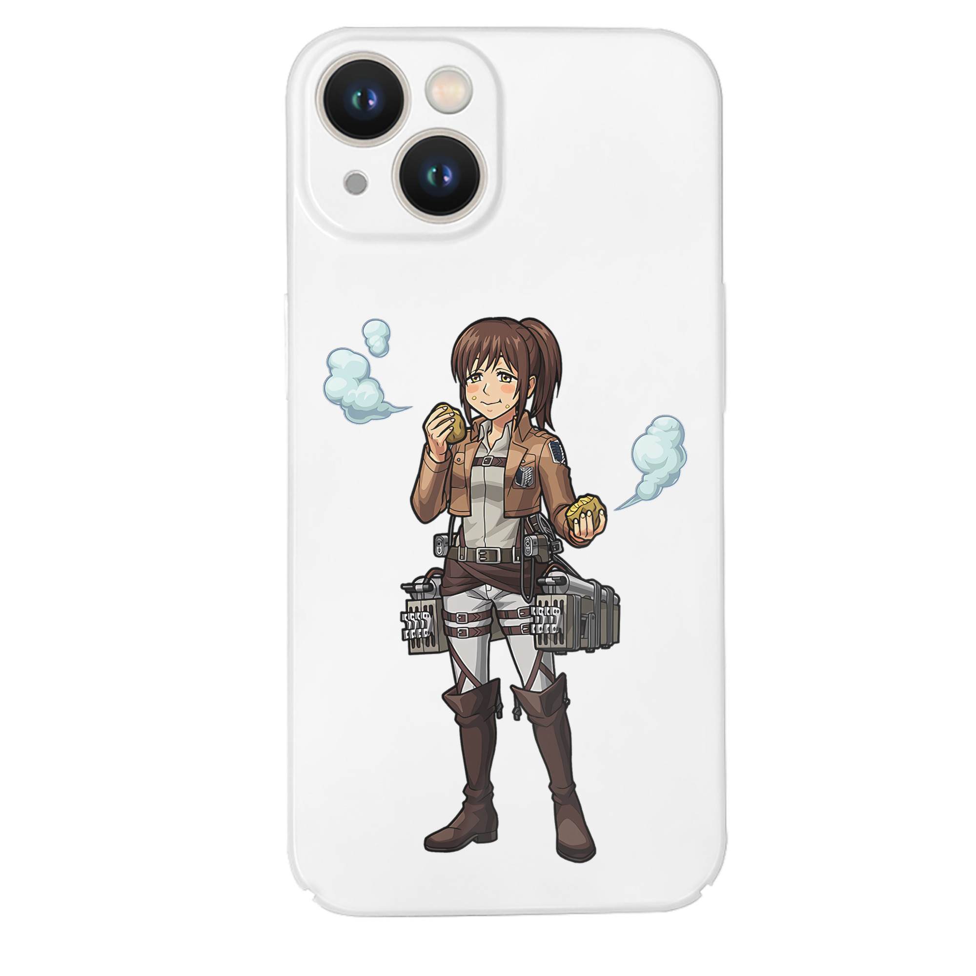 （画像用） 進撃の巨人 サシャ·ブラウス Attack on Titan Sasha Blaus 【iPhone 14シリーズ対応】ハードケース