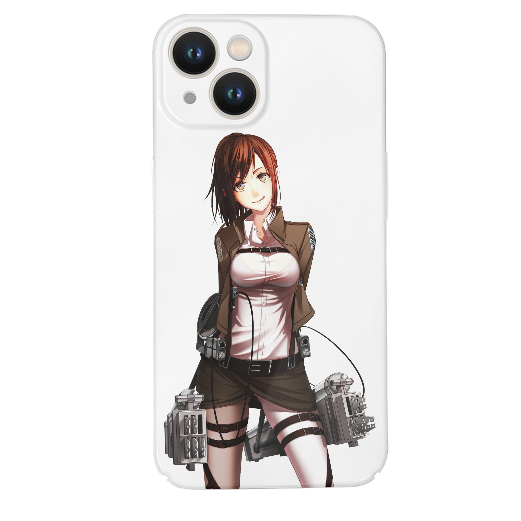 （画像用） 進撃の巨人 サシャ·ブラウス Attack on Titan Sasha Blaus 【iPhone 14シリーズ対応】ハードケース