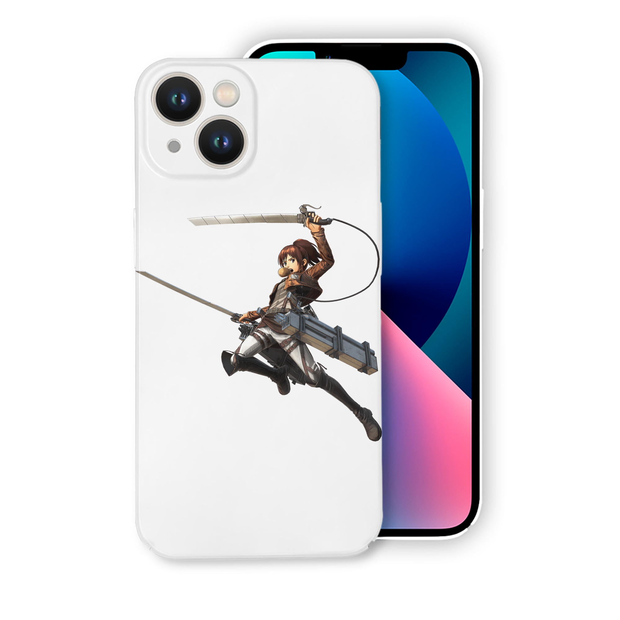 （画像用） 進撃の巨人 サシャ·ブラウス Attack on Titan Sasha Blaus 【iPhone 14シリーズ対応】ハードケース