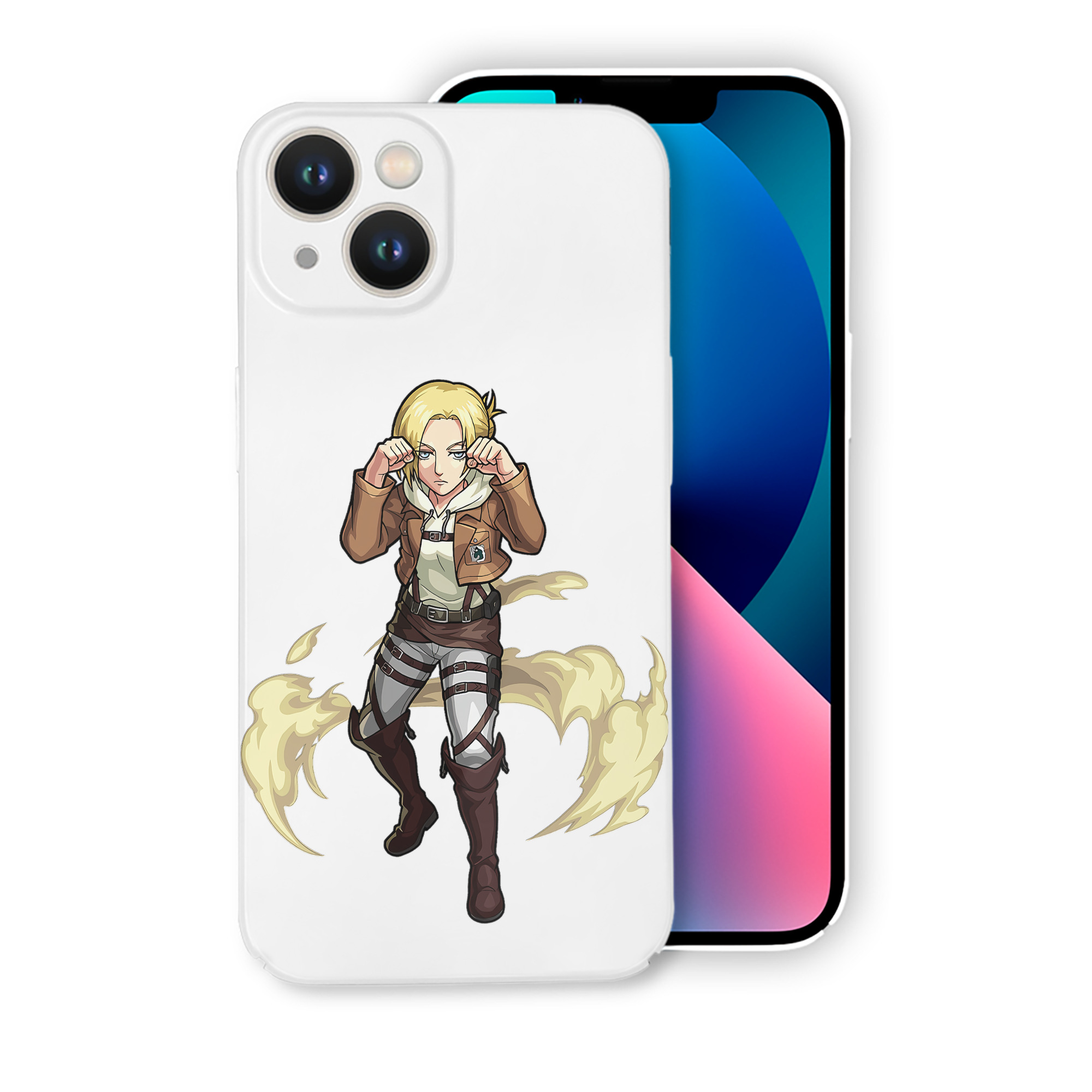 （画像用） 進撃の巨人 アニ・レオンハート Attack on Titan Annie Leonhart 【iPhone 14シリーズ対応】ハードケース