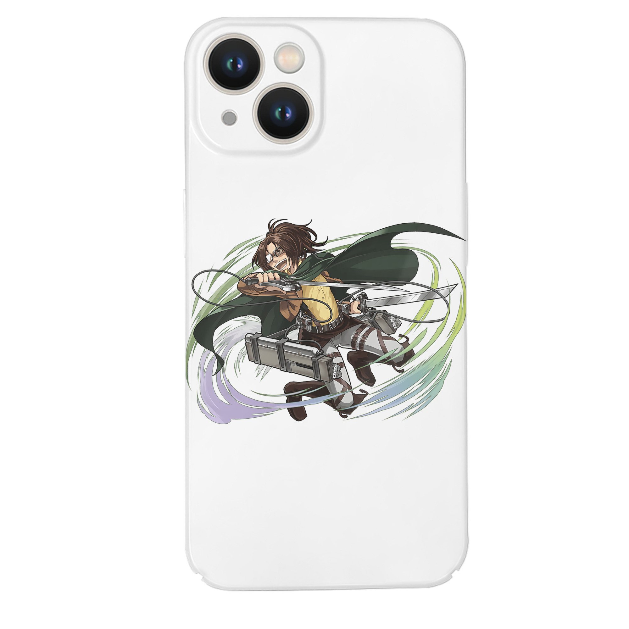 （画像用） 進撃の巨人 ハンジ·ゾエ Attack on Titan Hanji Zoe 【iPhone 14シリーズ対応】ハードケース