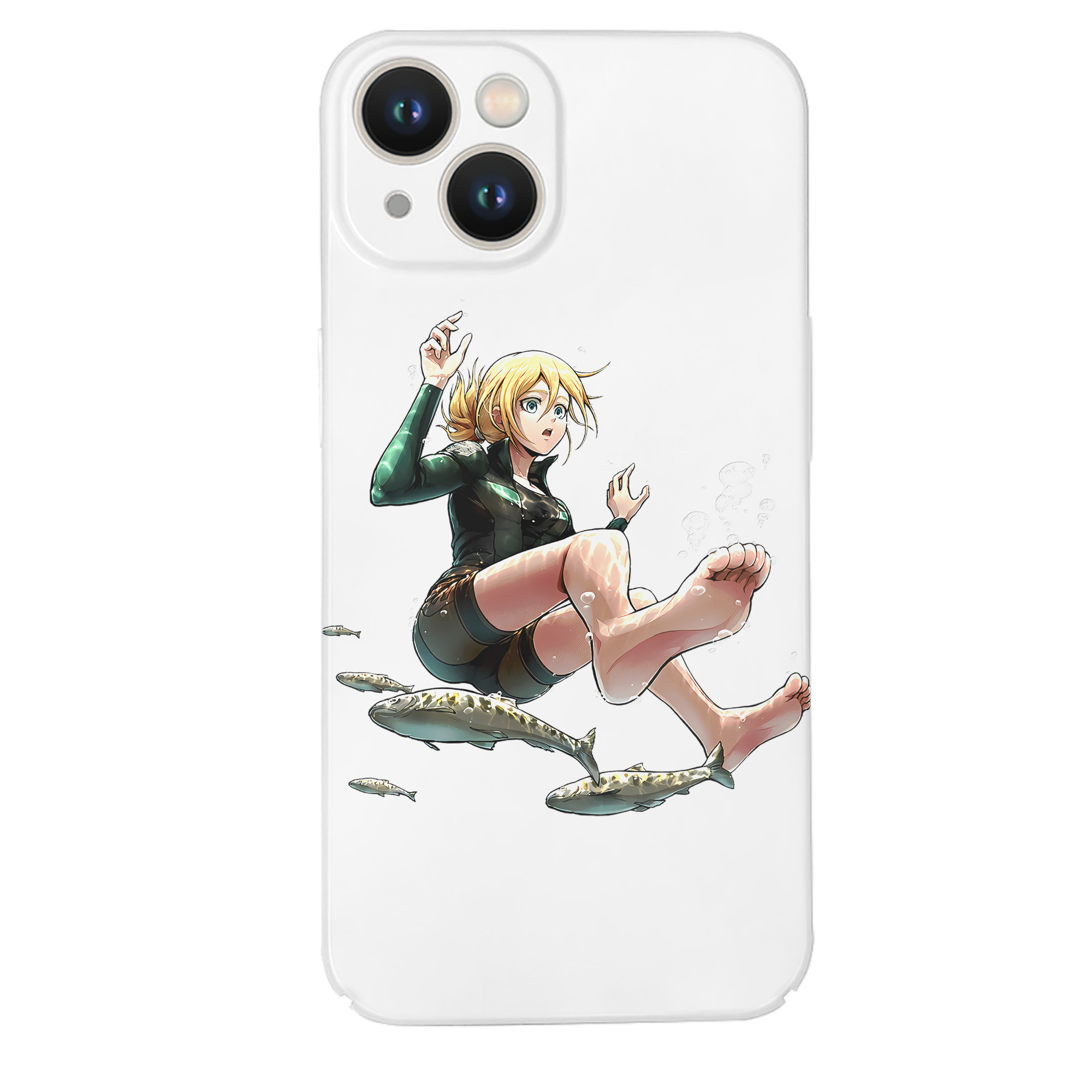 （画像用） 進撃の巨人 クリスタ·レンズ Attack on Titan Christa Lenz 【iPhone 14シリーズ対応】ハードケース