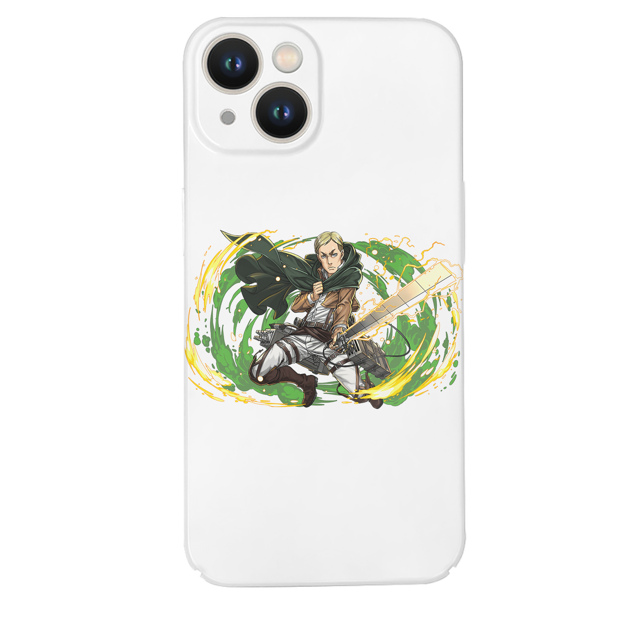 （画像用） 進撃の巨人 エルヴィン・スミス Attack on Titan Erwin Smith 【iPhone 14シリーズ対応】ハードケース
