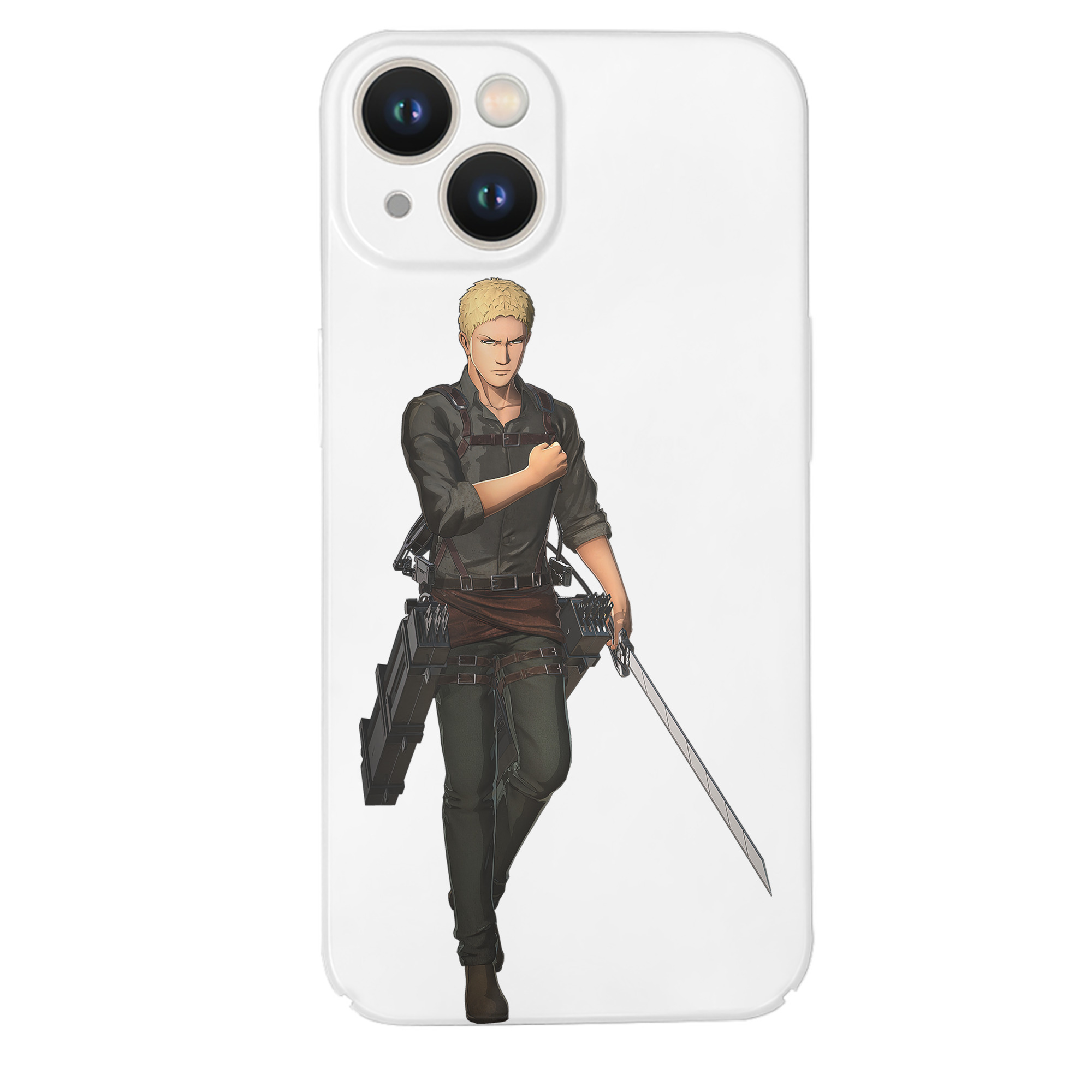（画像用） 進撃の巨人 ライナー・ブラウン Attack on Titan Reiner Braun 【iPhone 14シリーズ対応】ハードケース