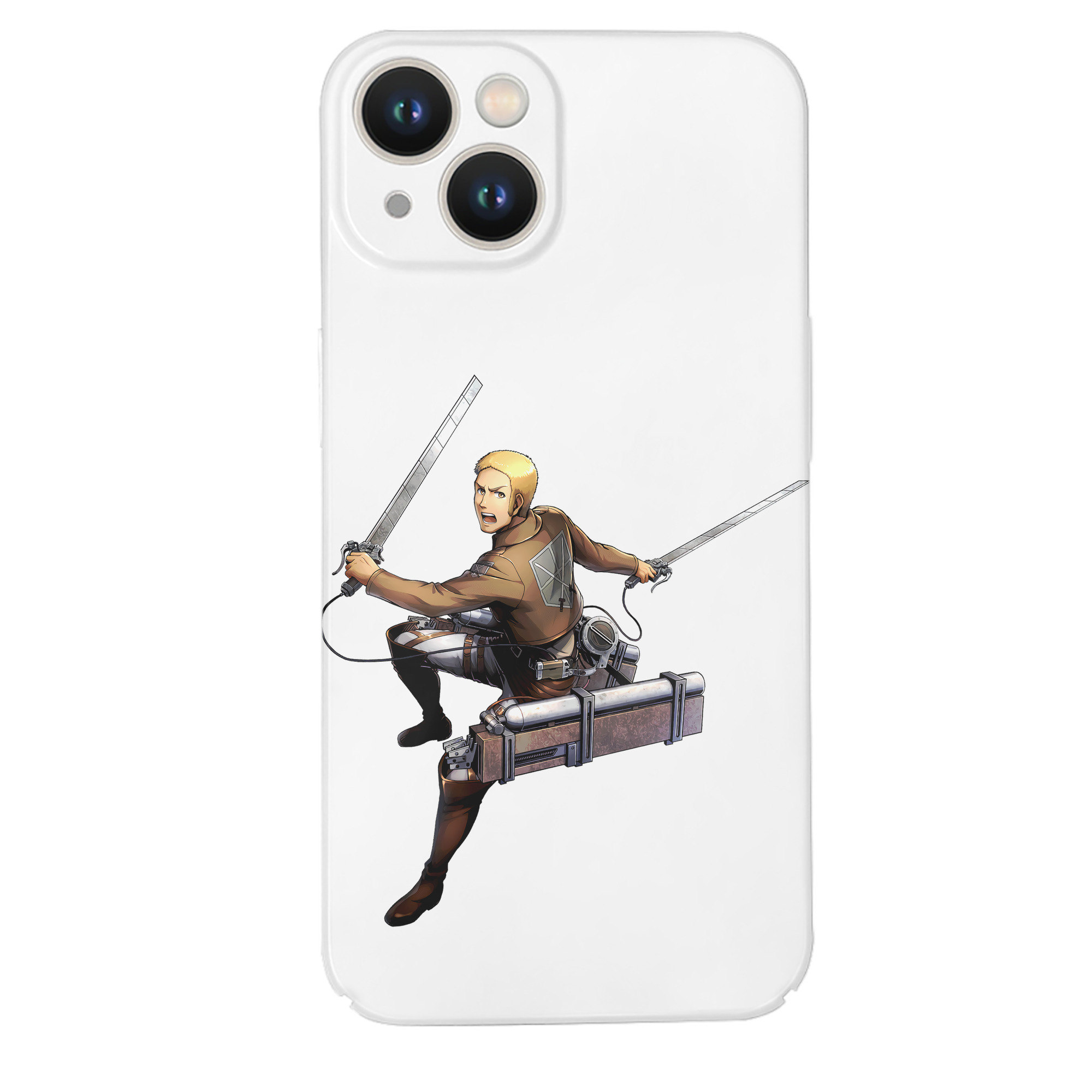 （画像用） 進撃の巨人 ライナー・ブラウン Attack on Titan Reiner Braun 【iPhone 14シリーズ対応】ハードケース