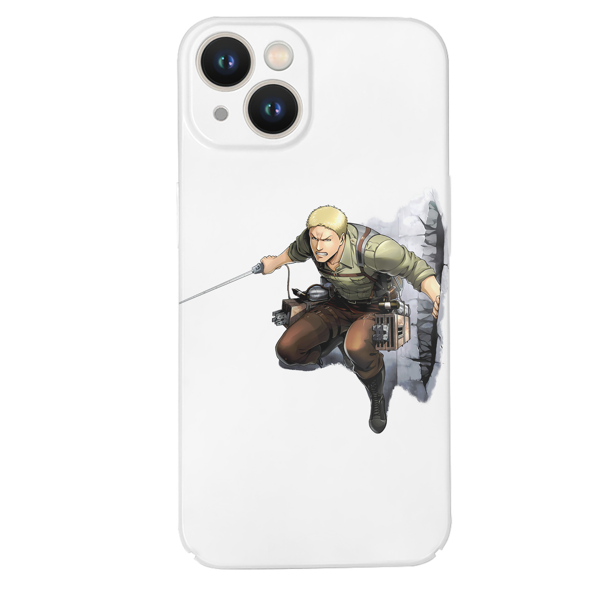 （画像用） 進撃の巨人 ライナー・ブラウン Attack on Titan Reiner Braun 【iPhone 14シリーズ対応】ハードケース