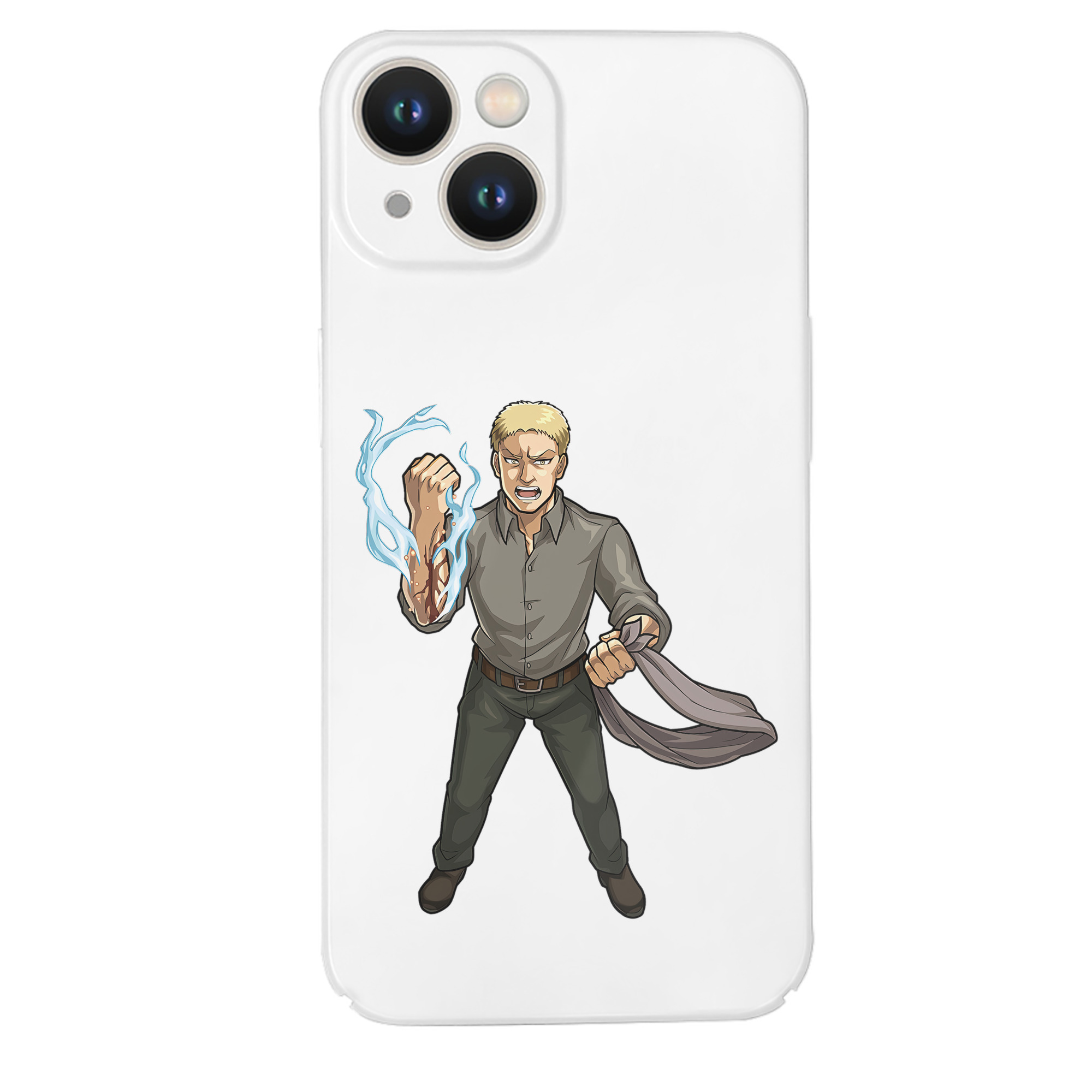 （画像用） 進撃の巨人 ライナー・ブラウン Attack on Titan Reiner Braun 【iPhone 14シリーズ対応】ハードケース