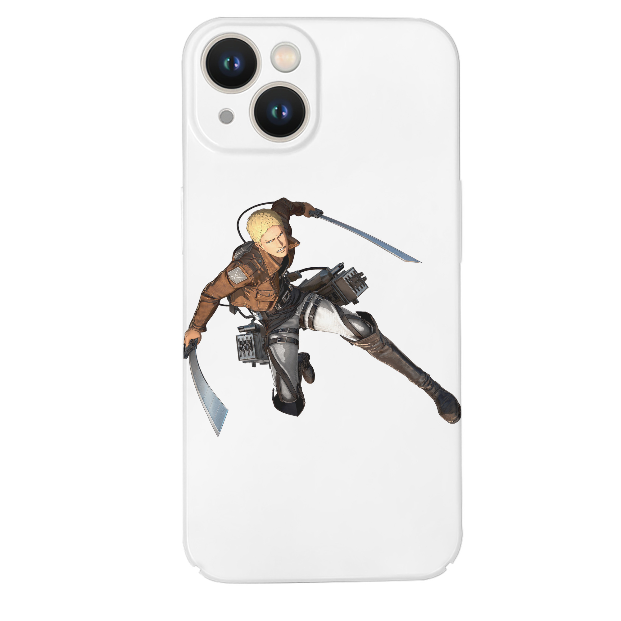（画像用） 進撃の巨人 ライナー・ブラウン Attack on Titan Reiner Braun 【iPhone 14シリーズ対応】ハードケース