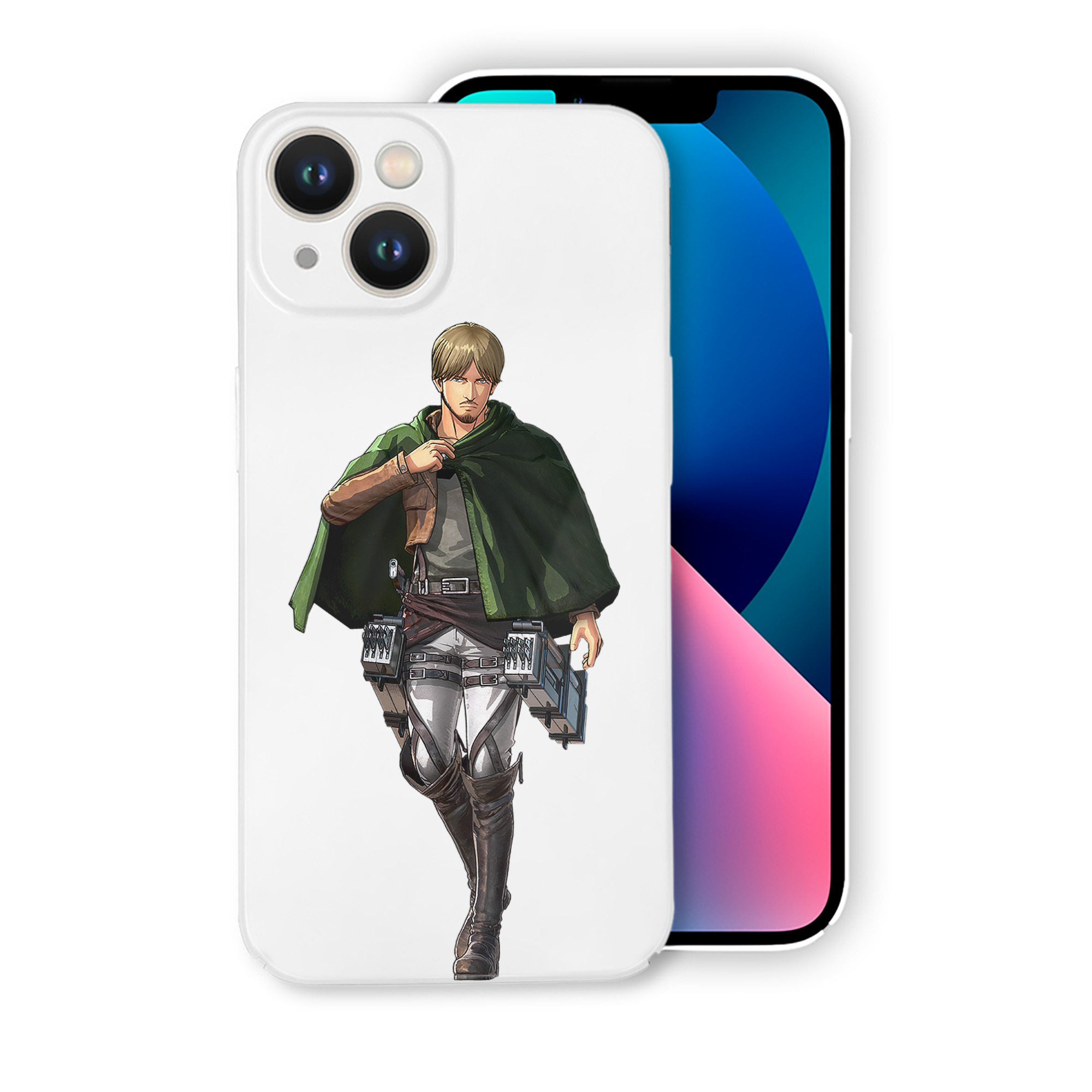 （画像用） 進撃の巨人 ミケ·ザカリアス Attack on Titan Mike Zakarius 【iPhone 14シリーズ対応】ハードケース