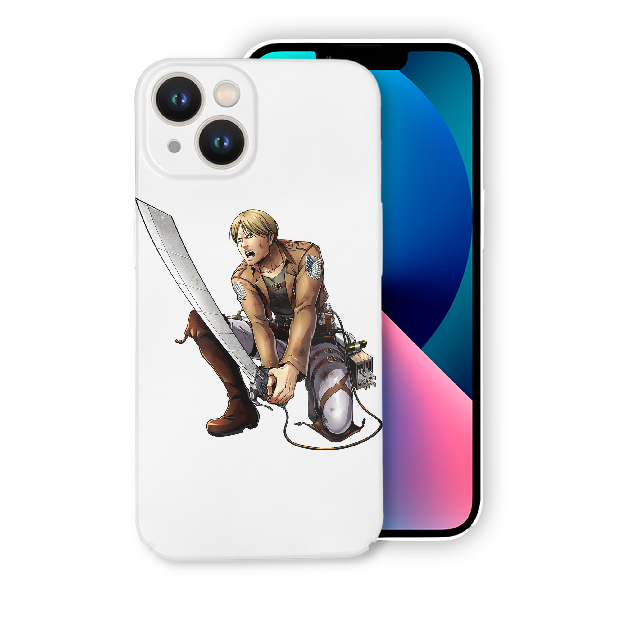 （画像用） 進撃の巨人 ミケ·ザカリアス Attack on Titan Mike Zakarius 【iPhone 14シリーズ対応】ハードケース