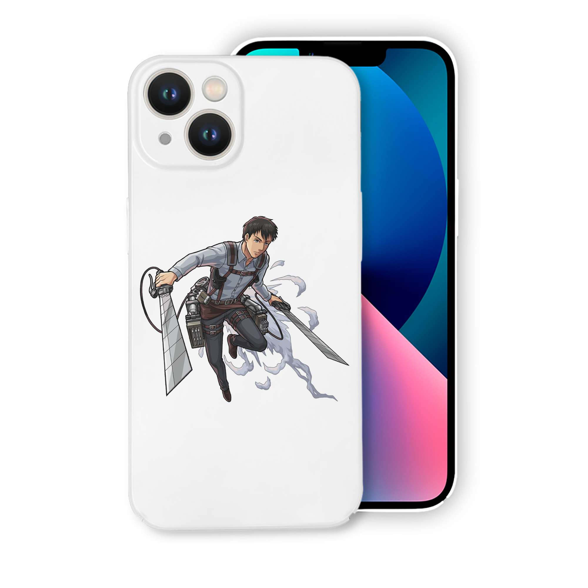 （画像用） 進撃の巨人 ベルトルト・フーバー Attack on Titan Bertholdt Hoover 【iPhone 14シリーズ対応】ハードケース