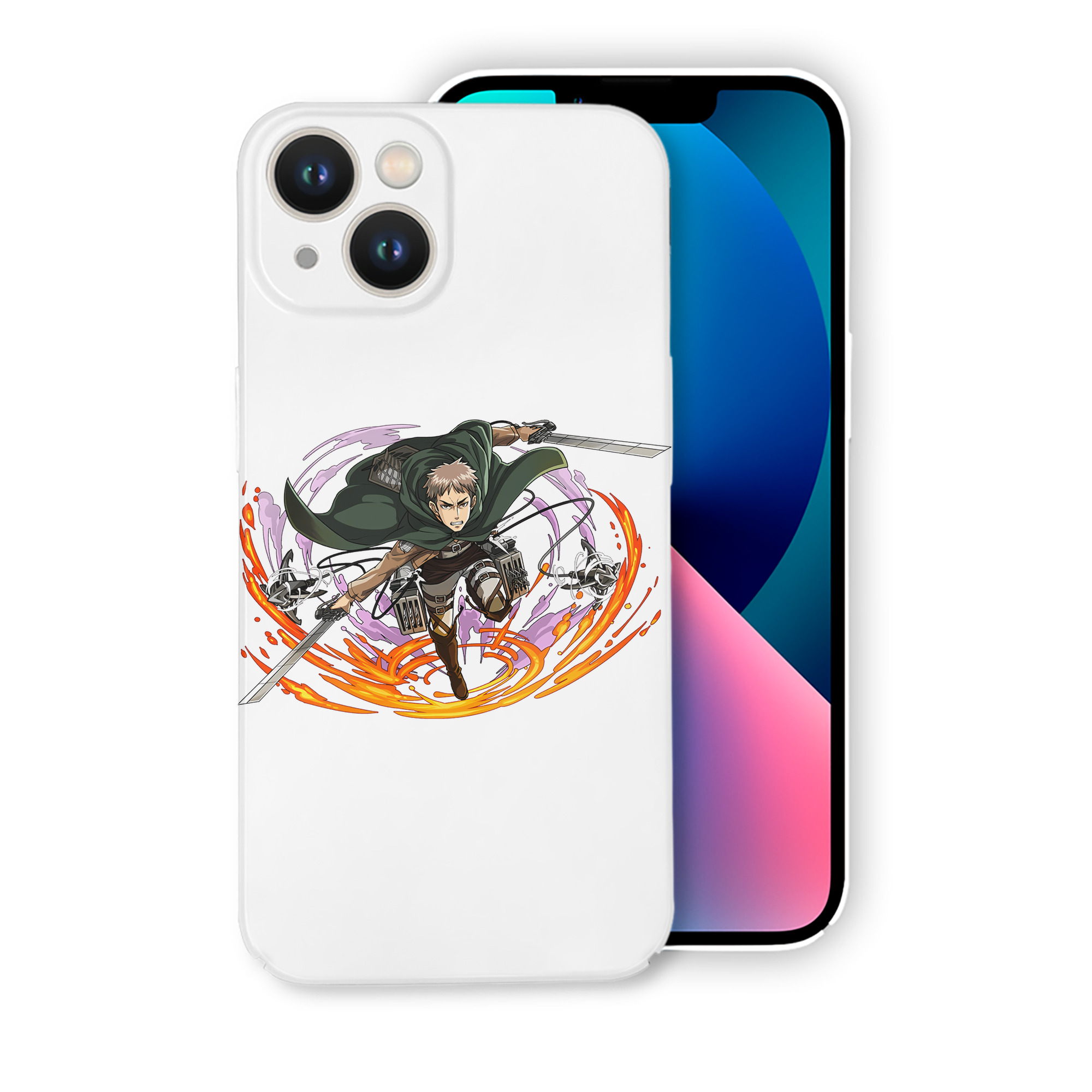 （画像用） 進撃の巨人 ジャン・キルシュタイン Attack on Titan Jean Kirstein 【iPhone 14シリーズ対応】ハードケース