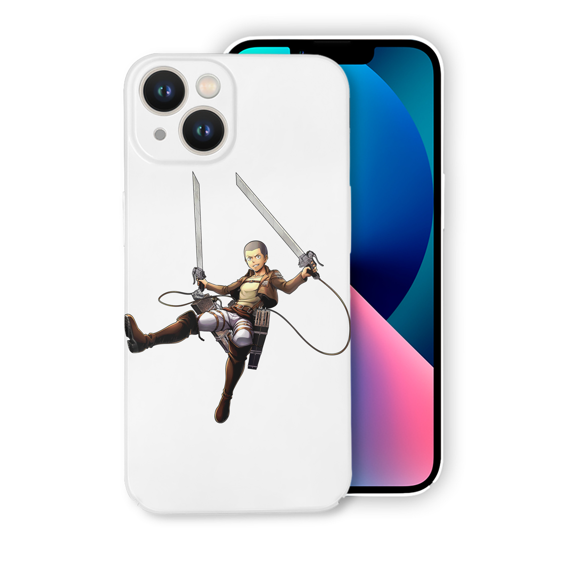（画像用） 進撃の巨人 コニー·スプリンガー Attack on Titan Connie Springer 【iPhone 14シリーズ対応】ハードケース