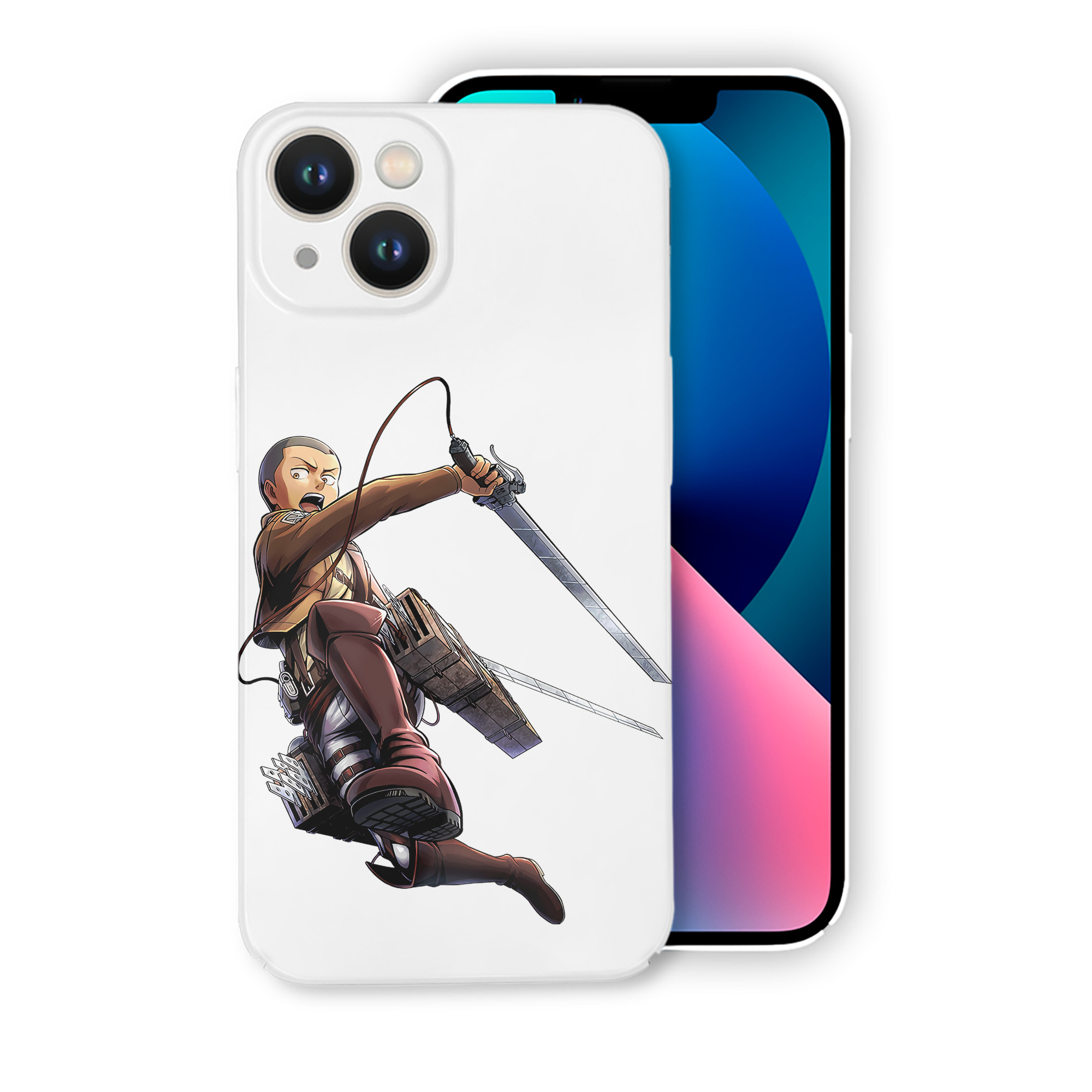 （画像用） 進撃の巨人 コニー·スプリンガー Attack on Titan Connie Springer 【iPhone 14シリーズ対応】ハードケース