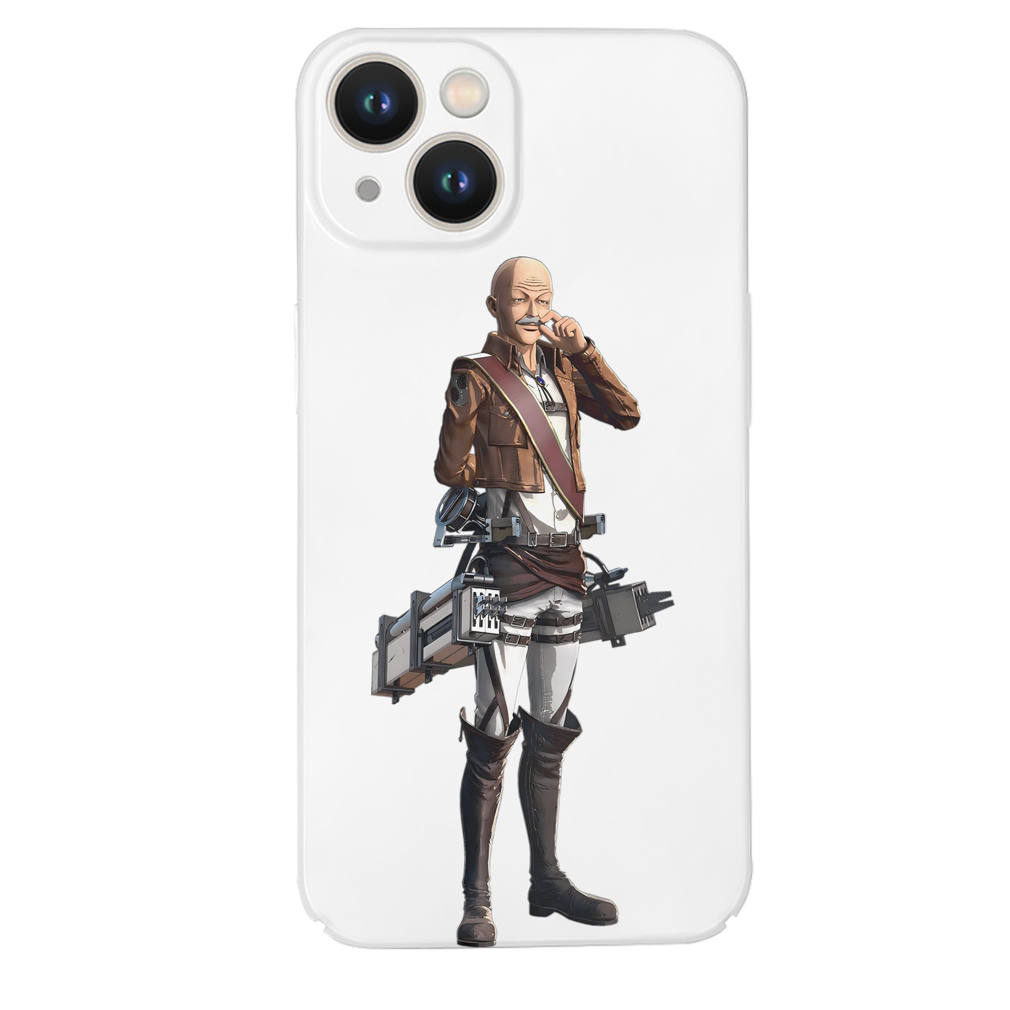 （画像用） 進撃の巨人 ドット·ピクシス Attack on Titan Dot Pixis 【iPhone 14シリーズ対応】ハードケース