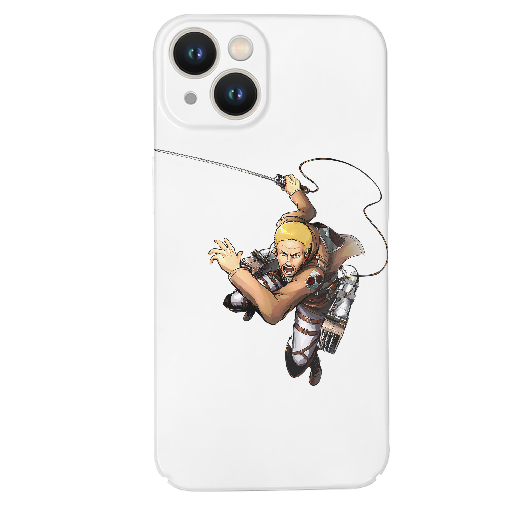 （画像用） 進撃の巨人 ハンネス Attack on Titan Hannes 【iPhone 14シリーズ対応】ハードケース