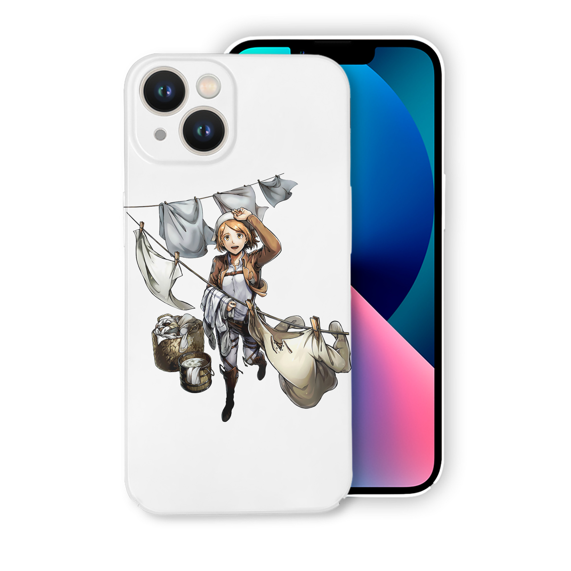 （画像用） 進撃の巨人 ペトラ·ラル Attack on Titan Petra Rall 【iPhone 14シリーズ対応】ハードケース