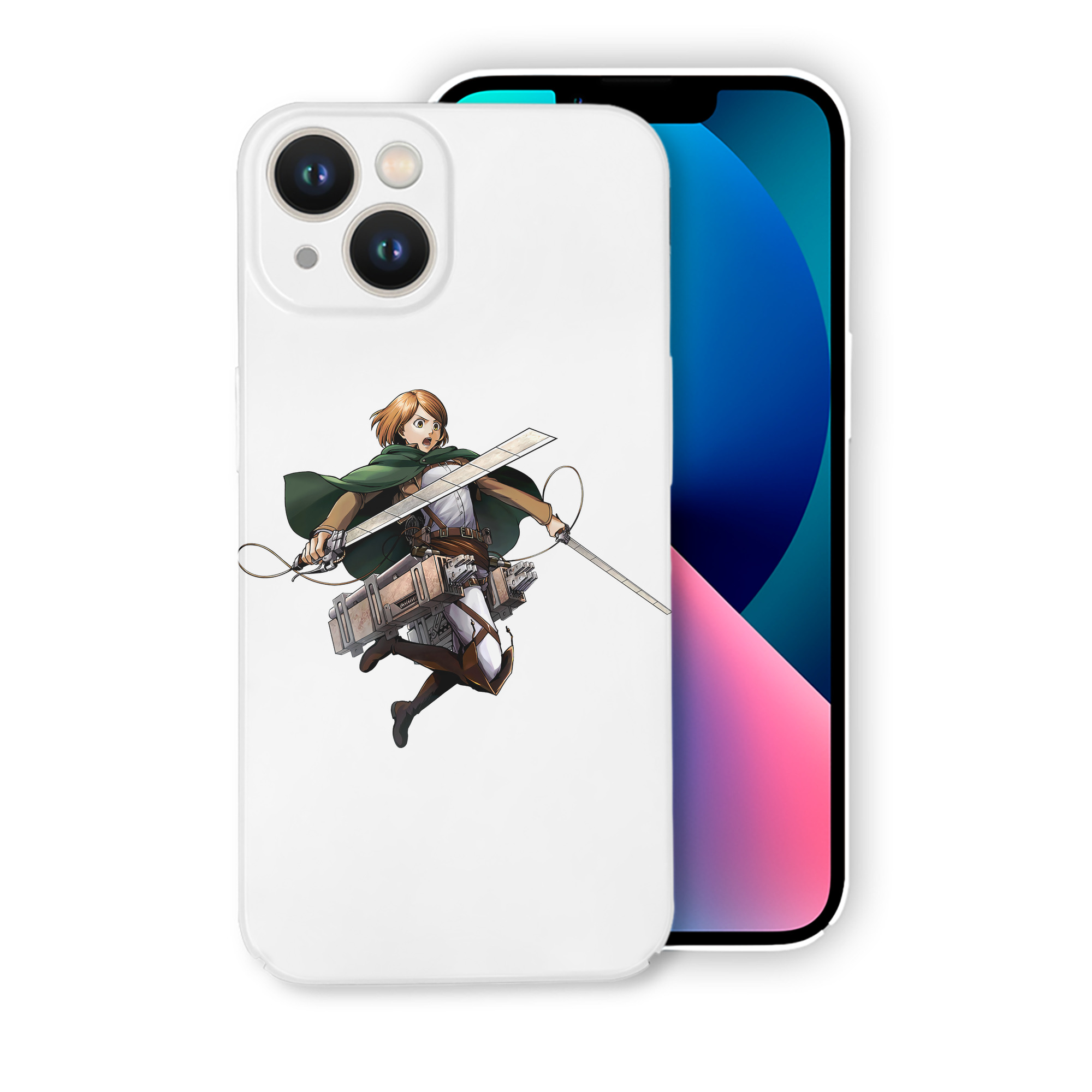 （画像用） 進撃の巨人 ペトラ·ラル Attack on Titan Petra Rall 【iPhone 14シリーズ対応】ハードケース