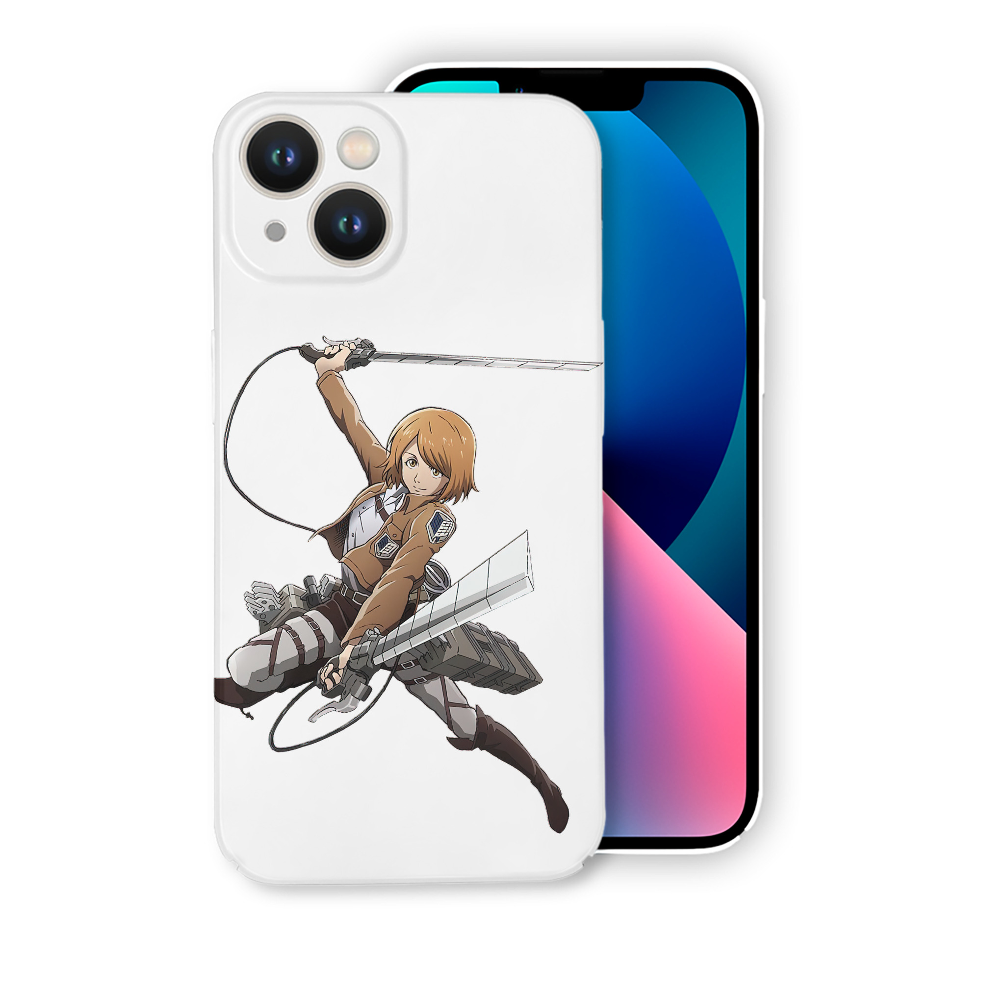 （画像用） 進撃の巨人 ペトラ·ラル Attack on Titan Petra Rall 【iPhone 14シリーズ対応】ハードケース