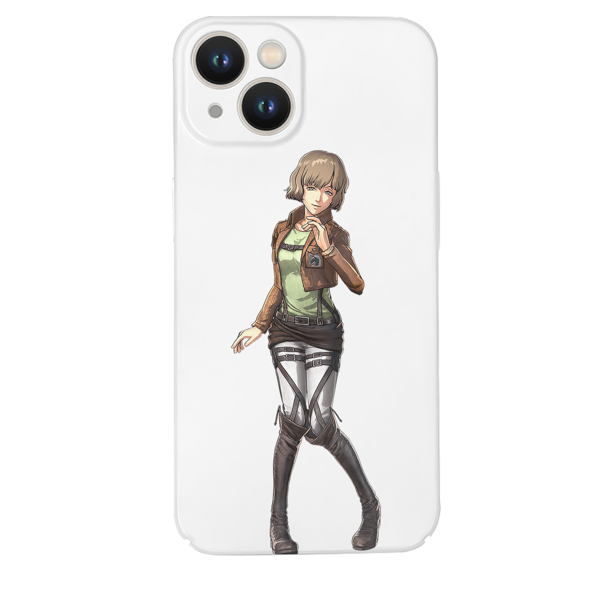 （画像用） 進撃の巨人 ヒツチ Attack on Titan Hitch 【iPhone 14シリーズ対応】ハードケース