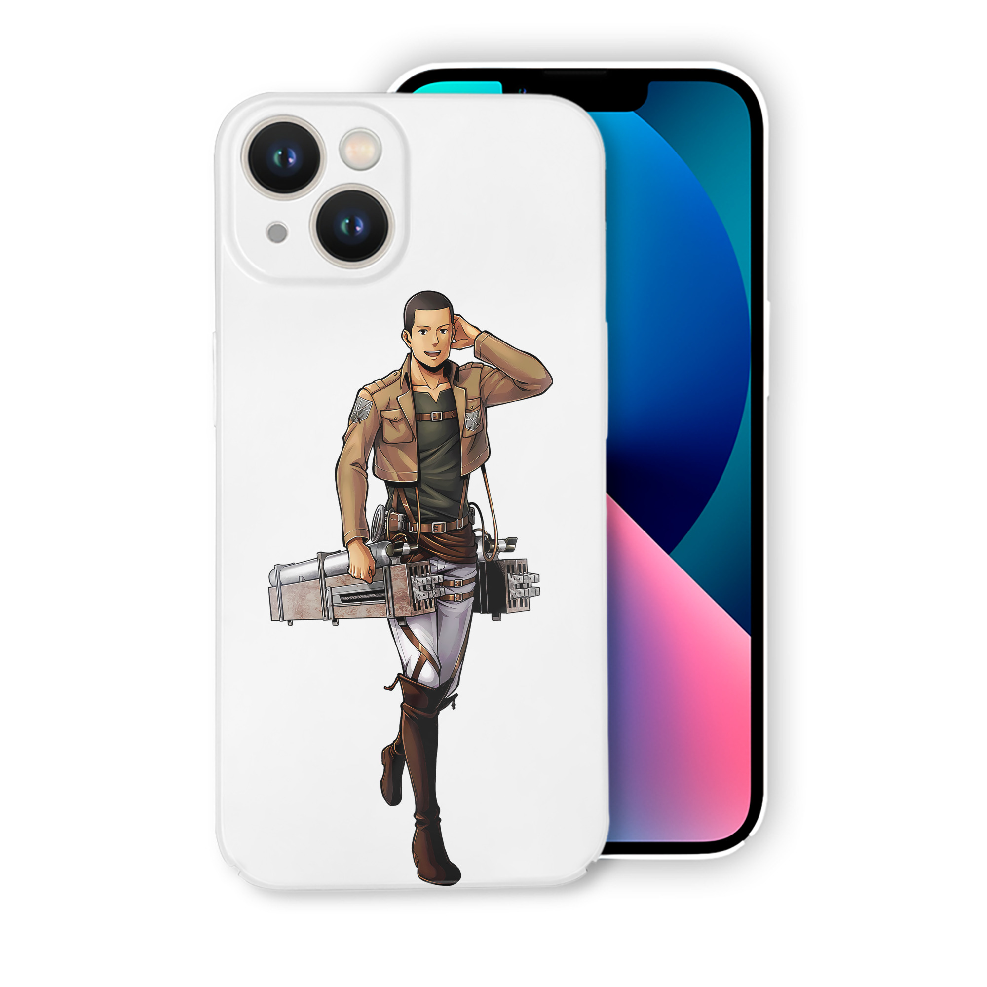 （画像用） 進撃の巨人 Attack on Titan 【iPhone 14シリーズ対応】ハードケース