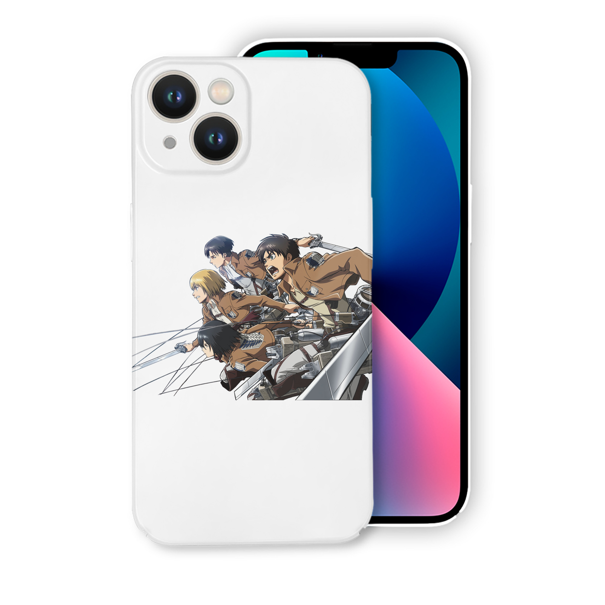 （画像用） 進撃の巨人 Attack on Titan 【iPhone 14シリーズ対応】ハードケース