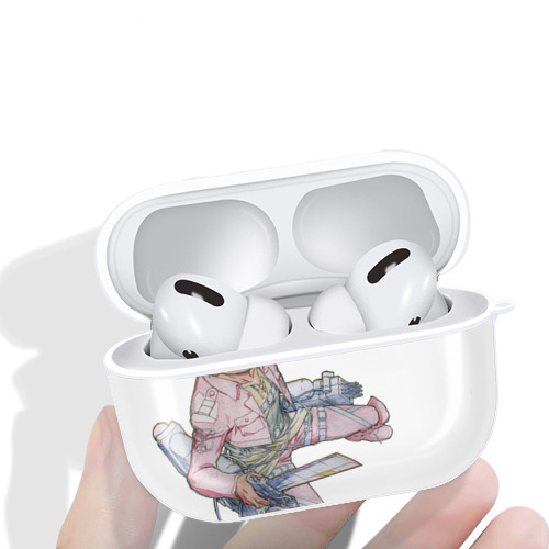 進撃の巨人 エレン･イェーガー Attack on Titan Eren Jäger 【AirPods Pro用】ハードシェル保護ケース 耐衝撃・防指紋・カラビナ付き商品仕様