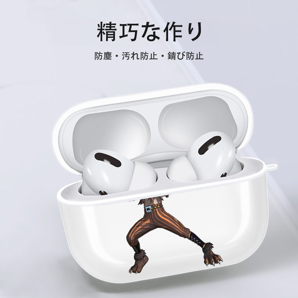 進撃の巨人 エレン･イェーガー Attack on Titan Eren Jäger 【AirPods Pro用】ハードシェル保護ケース 耐衝撃・防指紋・カラビナ付き商品仕様