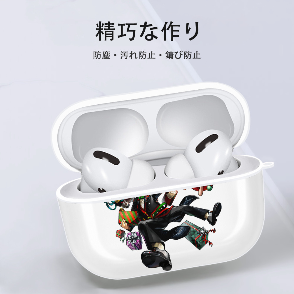 進撃の巨人 エレン･イェーガー Attack on Titan Eren Jäger 【AirPods Pro用】ハードシェル保護ケース 耐衝撃・防指紋・カラビナ付き商品仕様
