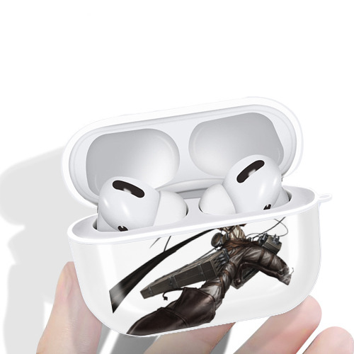 進撃の巨人 エレン･イェーガー Attack on Titan Eren Jäger 【AirPods Pro用】ハードシェル保護ケース 耐衝撃・防指紋・カラビナ付き商品仕様