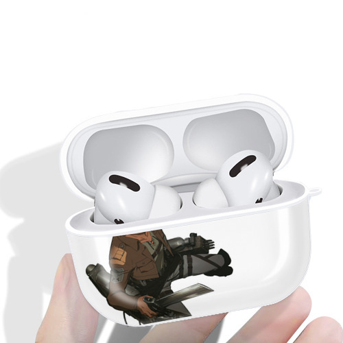 進撃の巨人 エレン･イェーガー Attack on Titan Eren Jäger 【AirPods Pro用】ハードシェル保護ケース 耐衝撃・防指紋・カラビナ付き商品仕様