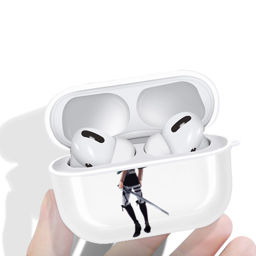 進撃の巨人 エレン･イェーガー Attack on Titan Eren Jäger 【AirPods Pro用】ハードシェル保護ケース 耐衝撃・防指紋・カラビナ付き商品仕様