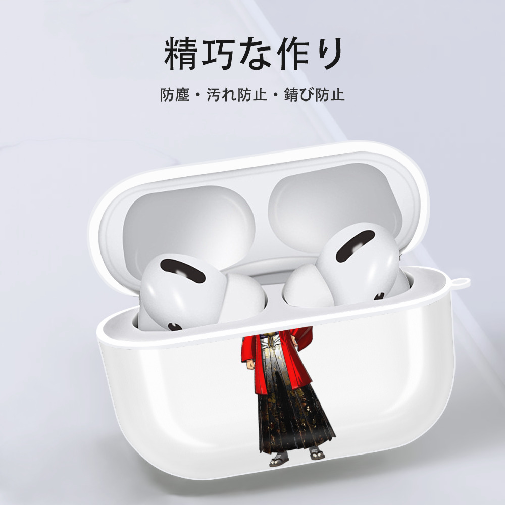 進撃の巨人 エレン･イェーガー Attack on Titan Eren Jäger 【AirPods Pro用】ハードシェル保護ケース 耐衝撃・防指紋・カラビナ付き商品仕様