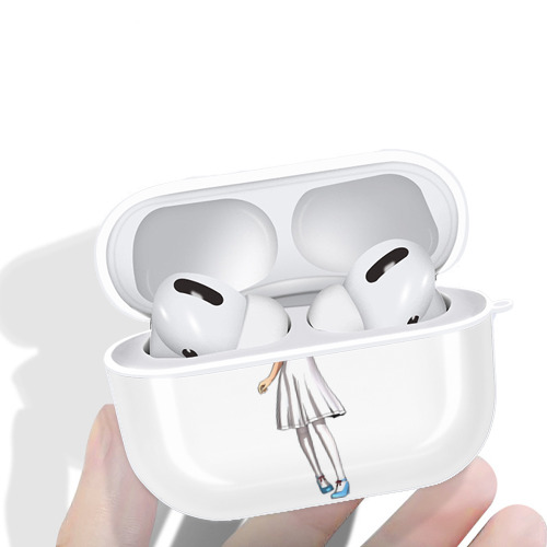 進撃の巨人 ミカサ·アッカーマン Attack on Titan Mikasa Ackerman 【AirPods Pro用】ハードシェル保護ケース 耐衝撃・防指紋・カラビナ付き商品仕様