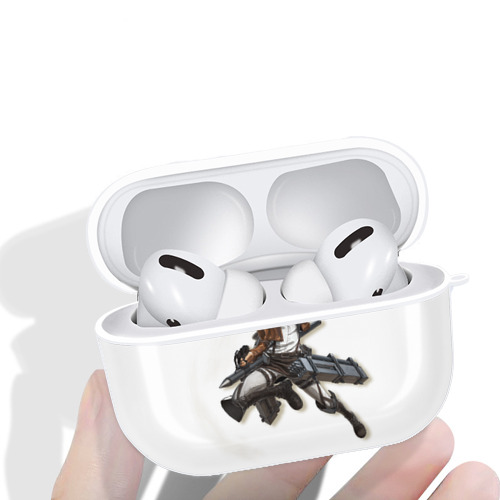 進撃の巨人 ミカサ·アッカーマン Attack on Titan Mikasa Ackerman 【AirPods Pro用】ハードシェル保護ケース 耐衝撃・防指紋・カラビナ付き商品仕様