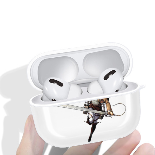 進撃の巨人 ミカサ·アッカーマン Attack on Titan Mikasa Ackerman 【AirPods Pro用】ハードシェル保護ケース 耐衝撃・防指紋・カラビナ付き商品仕様