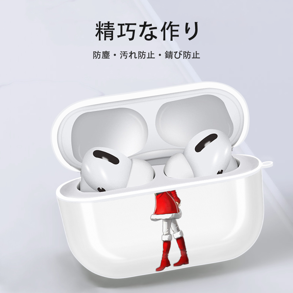 進撃の巨人 ミカサ·アッカーマン Attack on Titan Mikasa Ackerman 【AirPods Pro用】ハードシェル保護ケース 耐衝撃・防指紋・カラビナ付き商品仕様