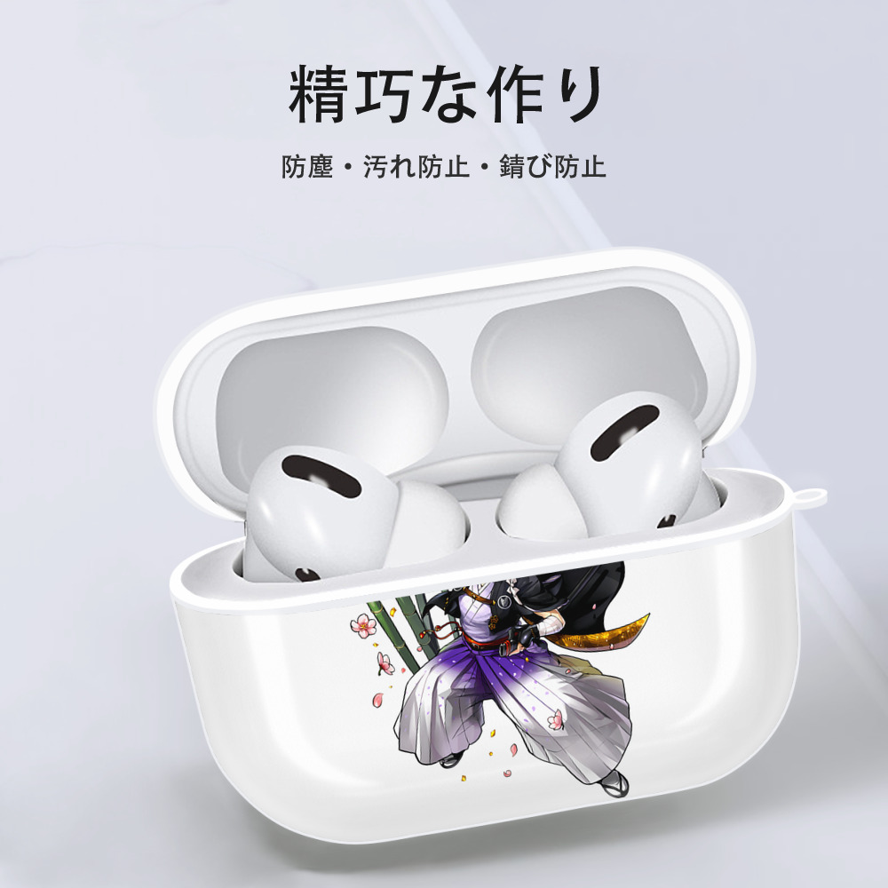 進撃の巨人 リヴァイ·アッカーマン Attack on Titan Levi Ackerman 【AirPods Pro用】ハードシェル保護ケース 耐衝撃・防指紋・カラビナ付き商品仕様