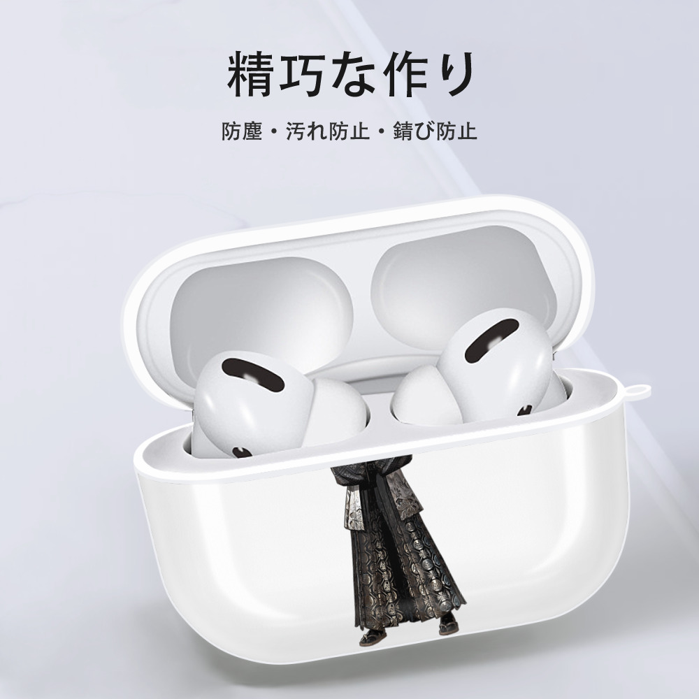 進撃の巨人 リヴァイ·アッカーマン Attack on Titan Levi Ackerman 【AirPods Pro用】ハードシェル保護ケース 耐衝撃・防指紋・カラビナ付き商品仕様