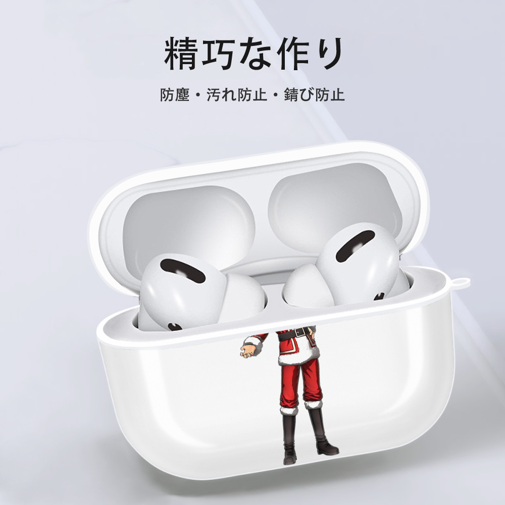 進撃の巨人 リヴァイ·アッカーマン Attack on Titan Levi Ackerman 【AirPods Pro用】ハードシェル保護ケース 耐衝撃・防指紋・カラビナ付き商品仕様