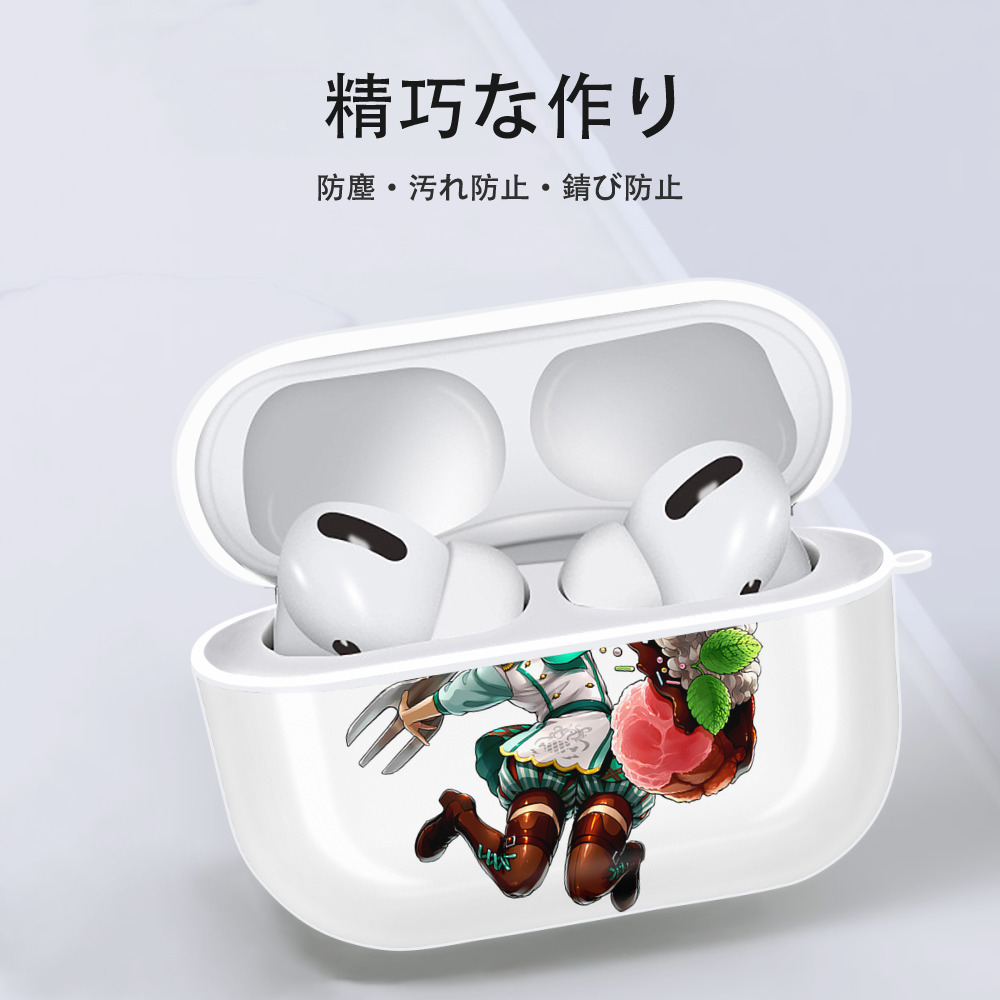 進撃の巨人 サシャ·ブラウス Attack on Titan Sasha Blaus 【AirPods Pro用】ハードシェル保護ケース 耐衝撃・防指紋・カラビナ付き商品仕様