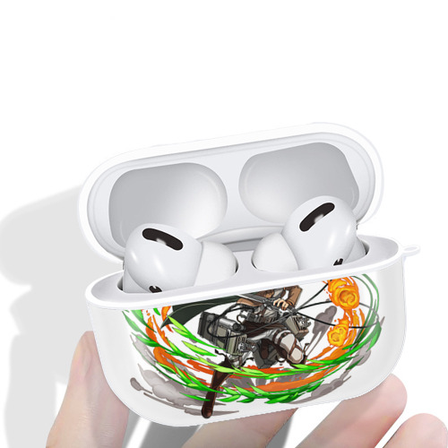 進撃の巨人 サシャ·ブラウス Attack on Titan Sasha Blaus 【AirPods Pro用】ハードシェル保護ケース 耐衝撃・防指紋・カラビナ付き商品仕様