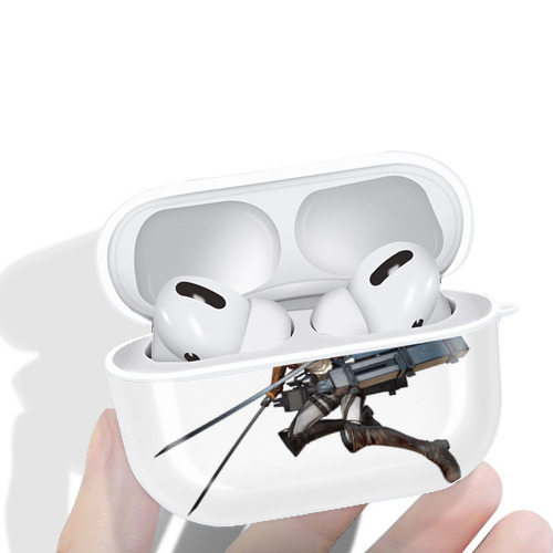 進撃の巨人 アルミン·アルレルト Attack on Titan Armin Arlert 【AirPods Pro用】ハードシェル保護ケース 耐衝撃・防指紋・カラビナ付き商品仕様