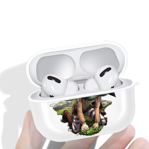 進撃の巨人 アルミン·アルレルト Attack on Titan Armin Arlert 【AirPods Pro用】ハードシェル保護ケース 耐衝撃・防指紋・カラビナ付き商品仕様